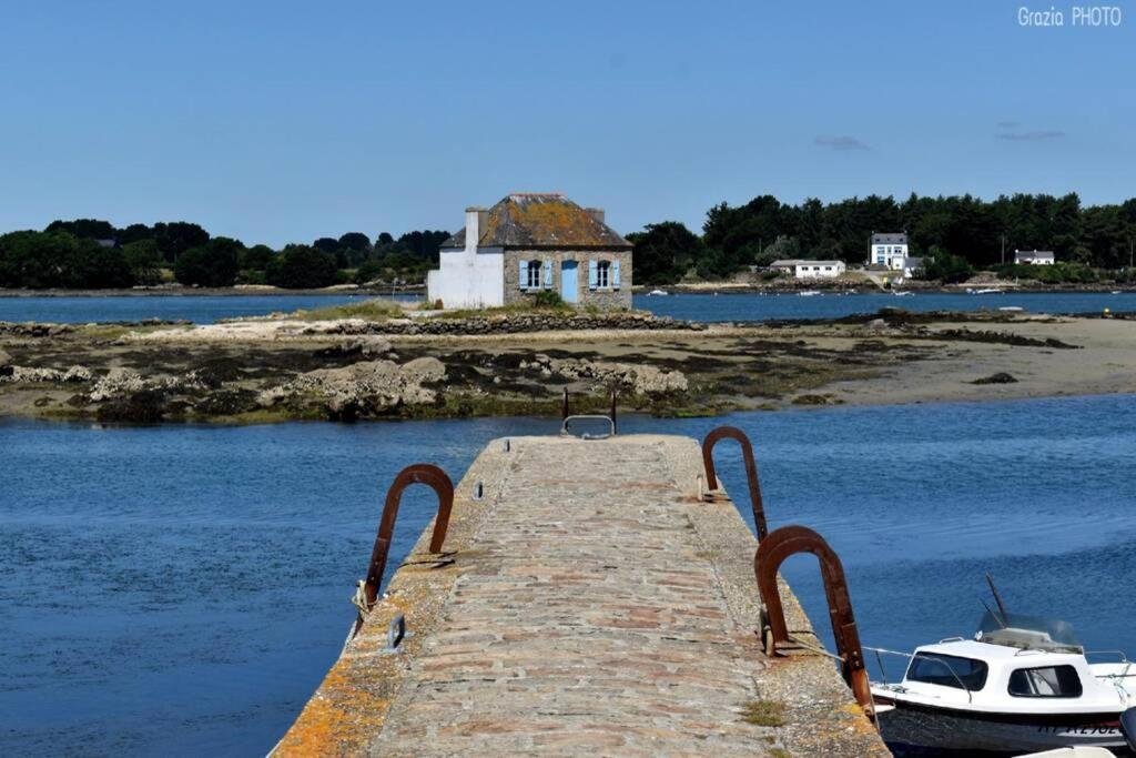 Appartement 4 Pers Dans Longere A 800M De La Plage Plouhinec  Luaran gambar